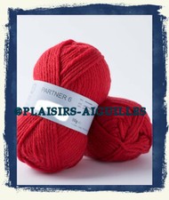 2 PELOTES DE LAINE PARTNER 6