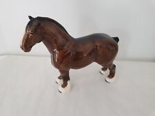 Cheval de Trait Marron en