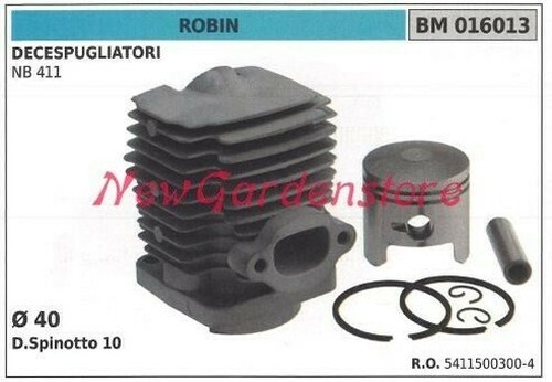 Cylindre piston segments robin - cylindre,