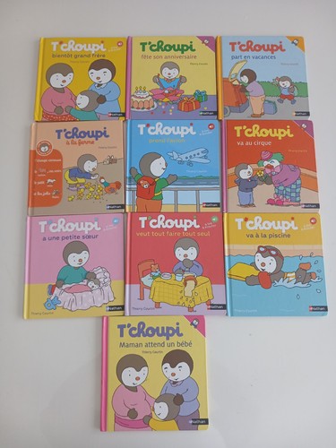 Lot livres t - 10, t'choupi