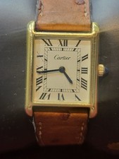 Montre cartier tank année 70