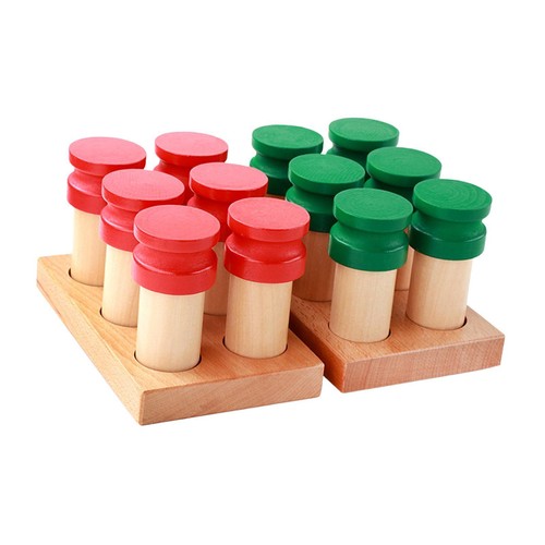 Boîtes odeurs montessori - odeurs,