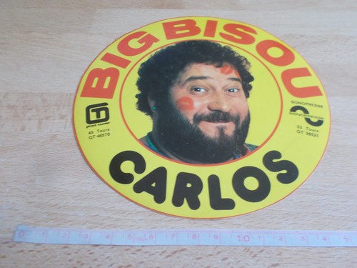 Autocollant vintage carlos - vintage,