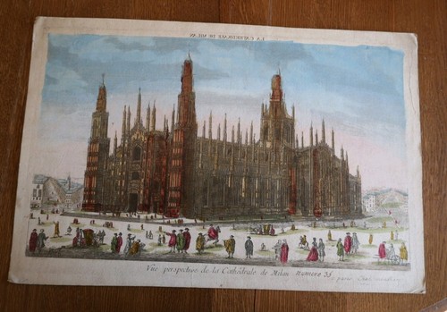 Vue optique originale - d'optique, 18e