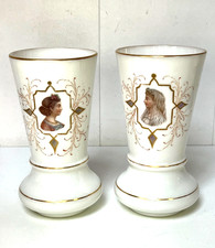 Paire vases anciens en - paire,