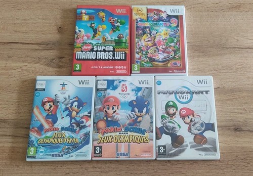 Lot jeux mario complets - mario, /