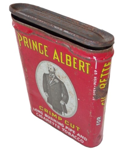Boite tabac prince albert - boite,