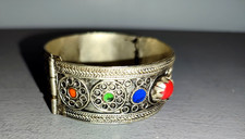Bracelet manchette berbère - bracelet,