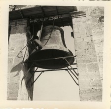 PHOTO ANCIENNE - VINTAGE SNAPSHOT - CURIOSITÉ CLOCHE ÉGLISE - BELL CHURCH