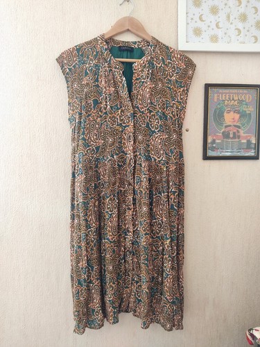 Robe longue fluide - mi-longue,