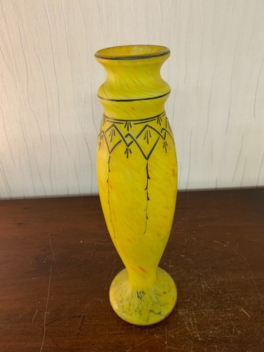 Vase pâte verre legras - vase, de