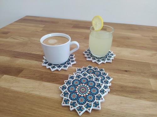 Set sous verre - set, sous-verre