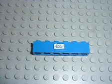 LEGO TRAIN brick with sticker  PARIS-ROMA / Set 7818 7715  Push-along train