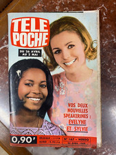 REVUE LIVRE TÉLÉ POCHE 1969 N° 167 EVELYNE ET SYLVIE