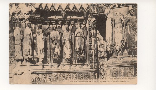 Carte postale reims - carte,