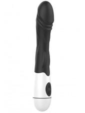 Vibromasseur Noir Gode Vibrant Vitesses Sextoys Femme Vibro Réaliste Silencieux
