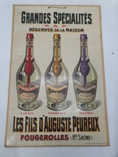 Ancien carton publicitaire