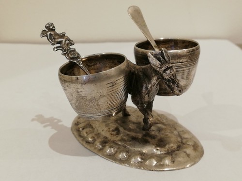 Salière poivrière âne en - poivrière,