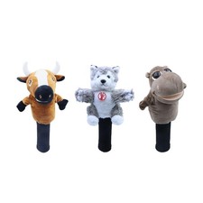 Housse de protection légère pour club de golf, motif animal, pour dames et