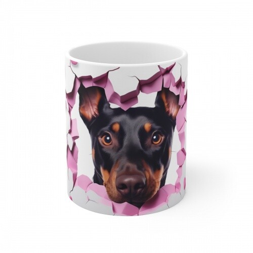 Mug chien doberman idée - doberman,