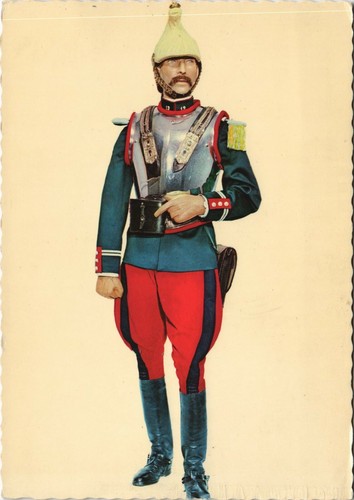 Cpa militaire liutenant - militaire,