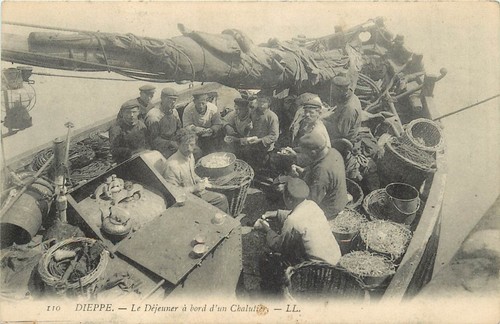 Dieppe déjeuner à bord - à,