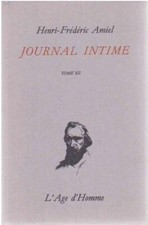 Journal intime, tome 12 Par Henri-Frédéric Amiel