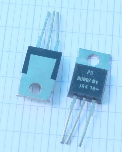 Philips bu807 transistor - 2x,