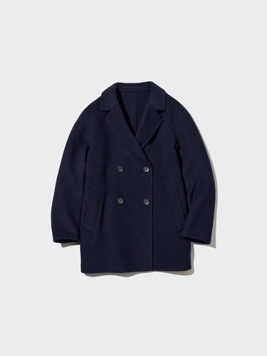 Uniqlo double face short - face,