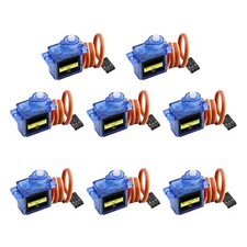 9G Kit de Moteur Micro servomoteur 8PCS Mini servo moteur pour Bras de Robot ...