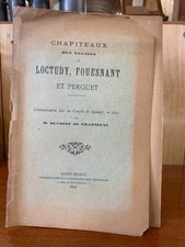 Chapiteaux des églises de Loctudy Fouesnant et Perguet Ducrest de Villeneuve