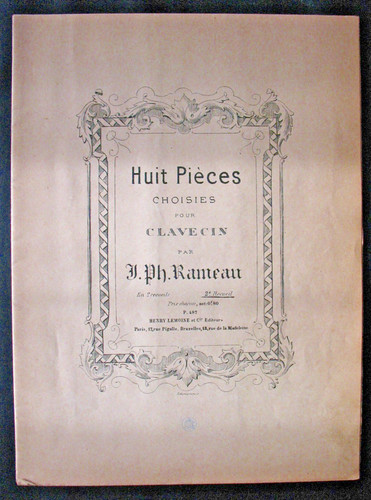 Rameau 4 pièces pour - j.,