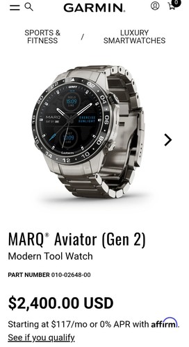 Garmin marq aviator - garmin,