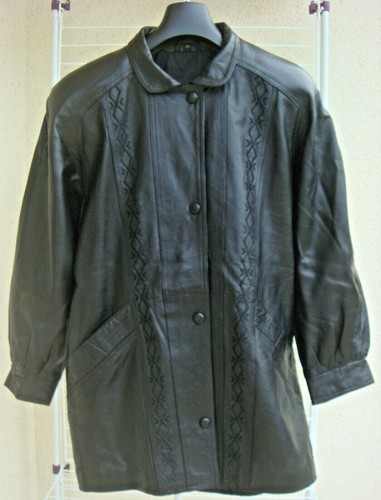 Veste noire modèle - veste,