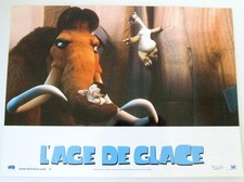 MANNY ET SID LOBBY CARD L'AGE