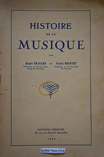 Histoire musique - de, la
