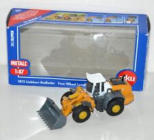 Petit véhicule chantier LIEBHERR SIKU Super Radlader chargeur 4 1873 métal  1:87