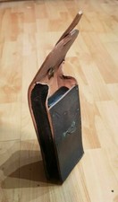 Lot de 4 pochettes militaires neuves cuir noir trousse @rmement Armée Française