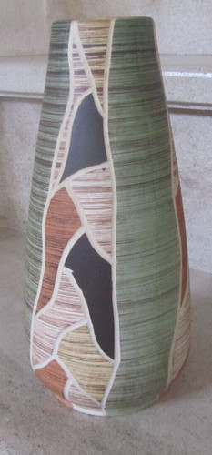 Vase céramique années - vase,