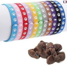 Molain Colliers pour Chiots, Colliers de Mise Bas pour Petits Chiots, bagues