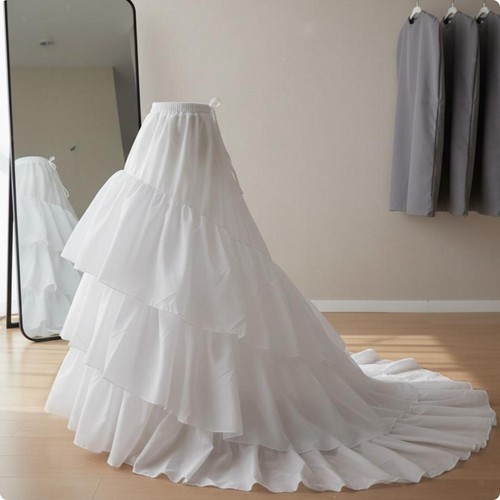 Jupon mariée traîne et - de, à