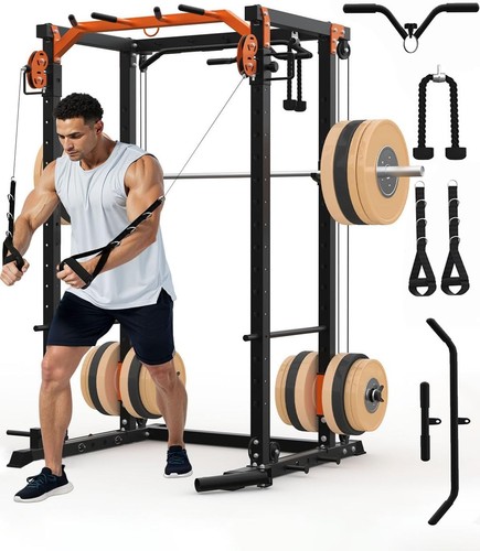 Power rack cage with - power,