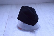 WW2 - Reproduction Calot Allemand M40 Schiffchen Panzer Noir - taille 58