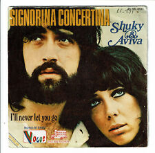 Shuky and Aviva Vinyl 45 RPM SP 7" Signorina Concertina - Vogue 4184 F Reduced