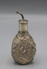 ANCIEN FLACON EDOUARDIEN VERRE