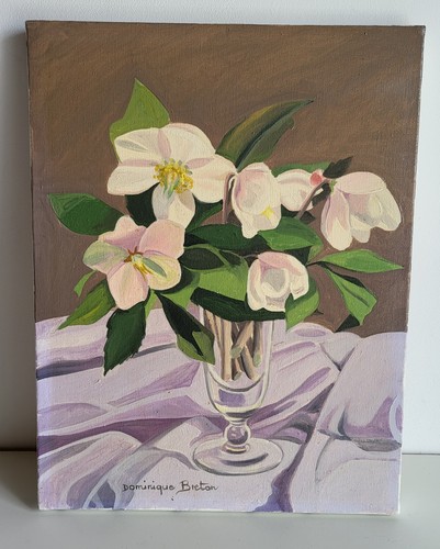Tableau huile sur toile - tableau,