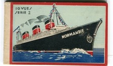 Paquebot NORMANDIE - Carnet