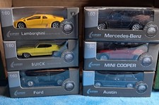 Lot de 6 voitures miniatures collection : Marques diverses - 1/60 - Welly / EMSE