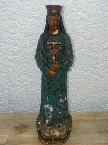 Statue notre dame pontmain - notre-dame,