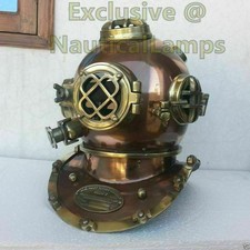 Casque de plongée ancien Us